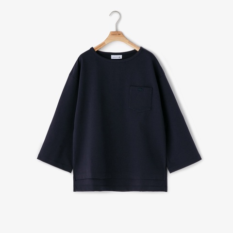 COOLMAX仕様ミラノリブ7分袖カットソー